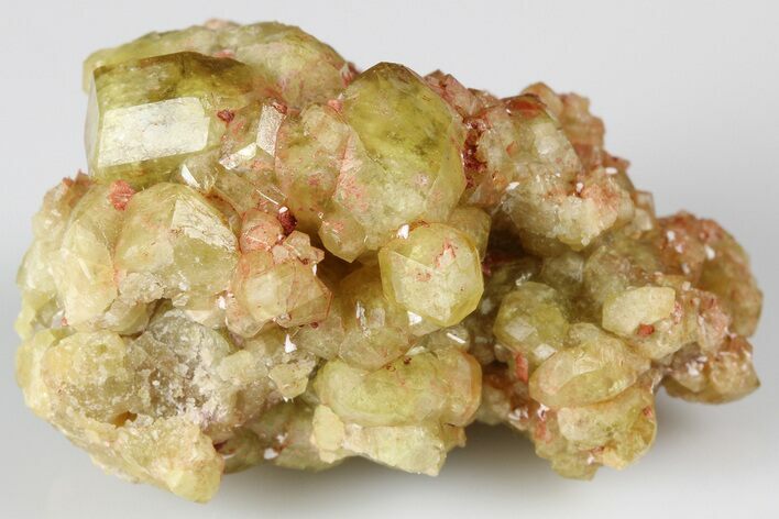 Yellow Topazolite Garnet Cluster - Mexico #188243